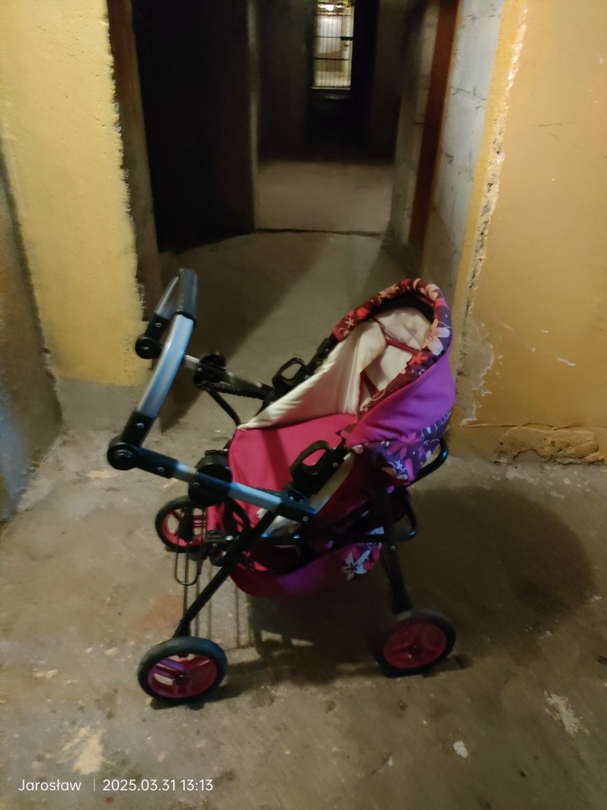 Wózek dla lalek używany