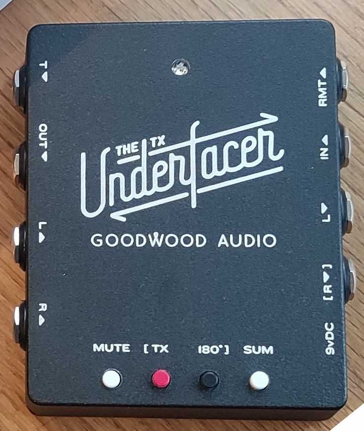 Goodwood Audio TX Underfacer + RMT /  pedalboard interface / patcher