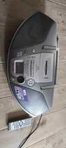 Radiomagnetofon przenośny z odtwarzaczemCD Panasonic RX-ES23 z pilotem