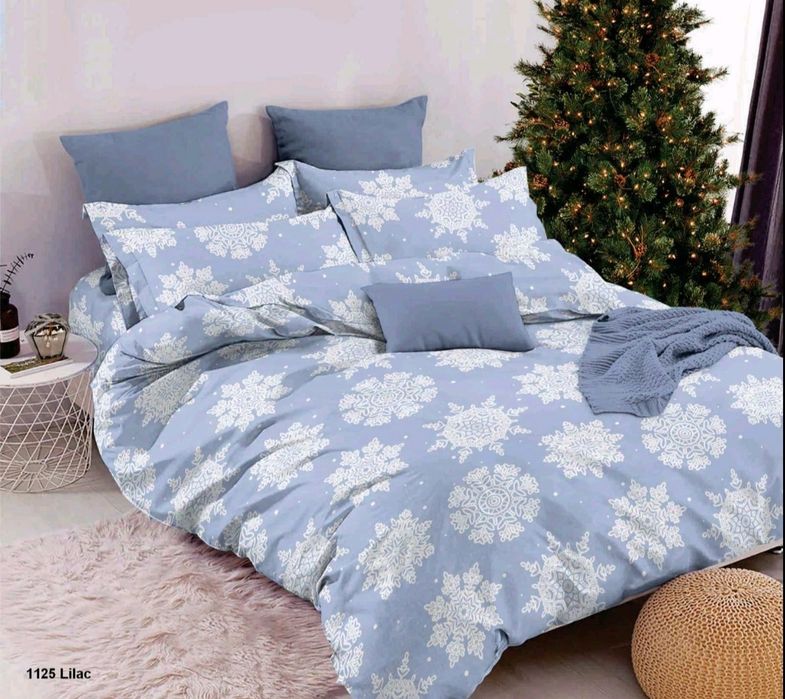 Новорічна постільна білизна бязь голд люкс, індив пошиття