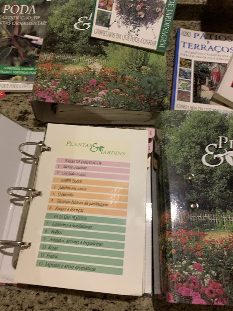 Coleção Livros Jardinagem