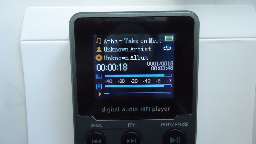 C5 8GB Lossless (FLAC) Bluetooth Music Player