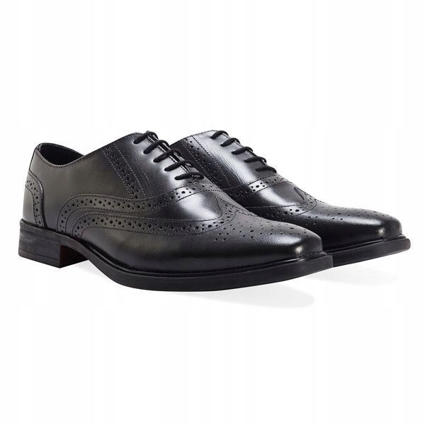 Redfoot Oxford Brogue Półbuty Męskie Skórzane 46