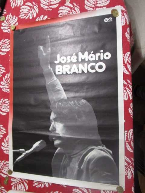 poster antigo Vintage  José Mário Branco