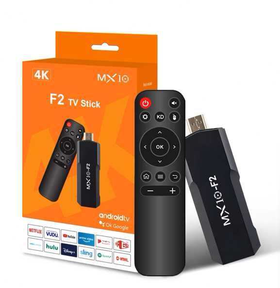 Android TV Box - SMART TV - Android 11 - WiFi - MX10 F2 - NOWY