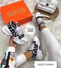 Philipp Plein damskie białe nowe sneakersy 37,39,40 nowe
