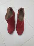 Botins de camurça da Zara