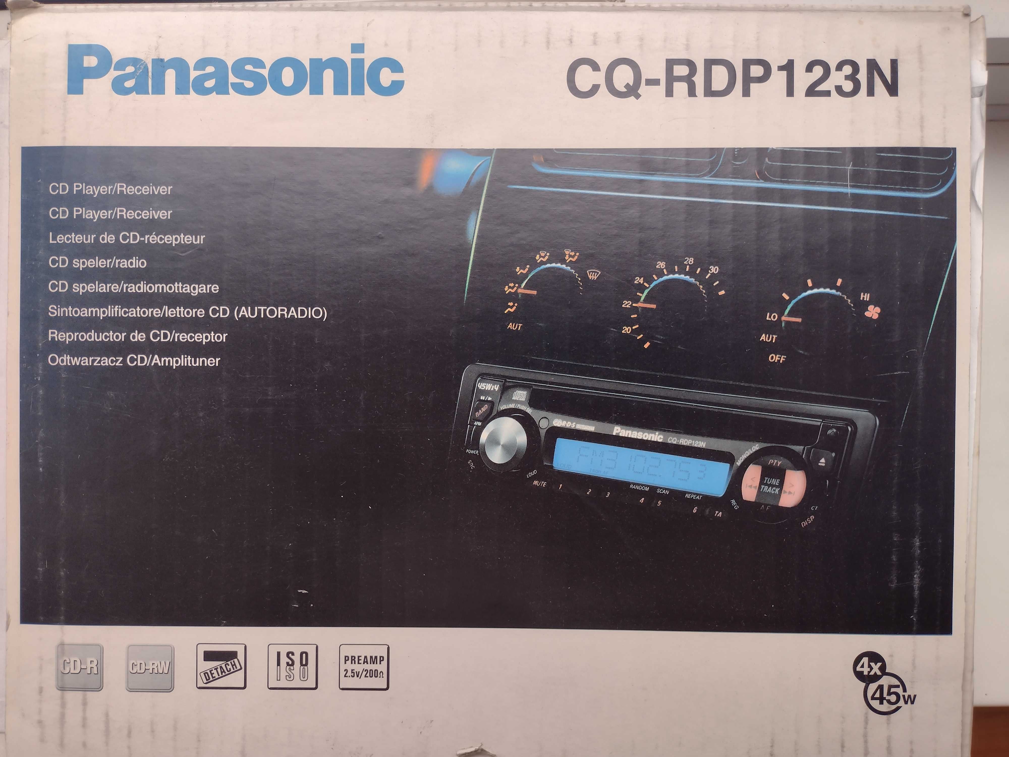 Radio samochodowe Panasonic CQ-RDP123N