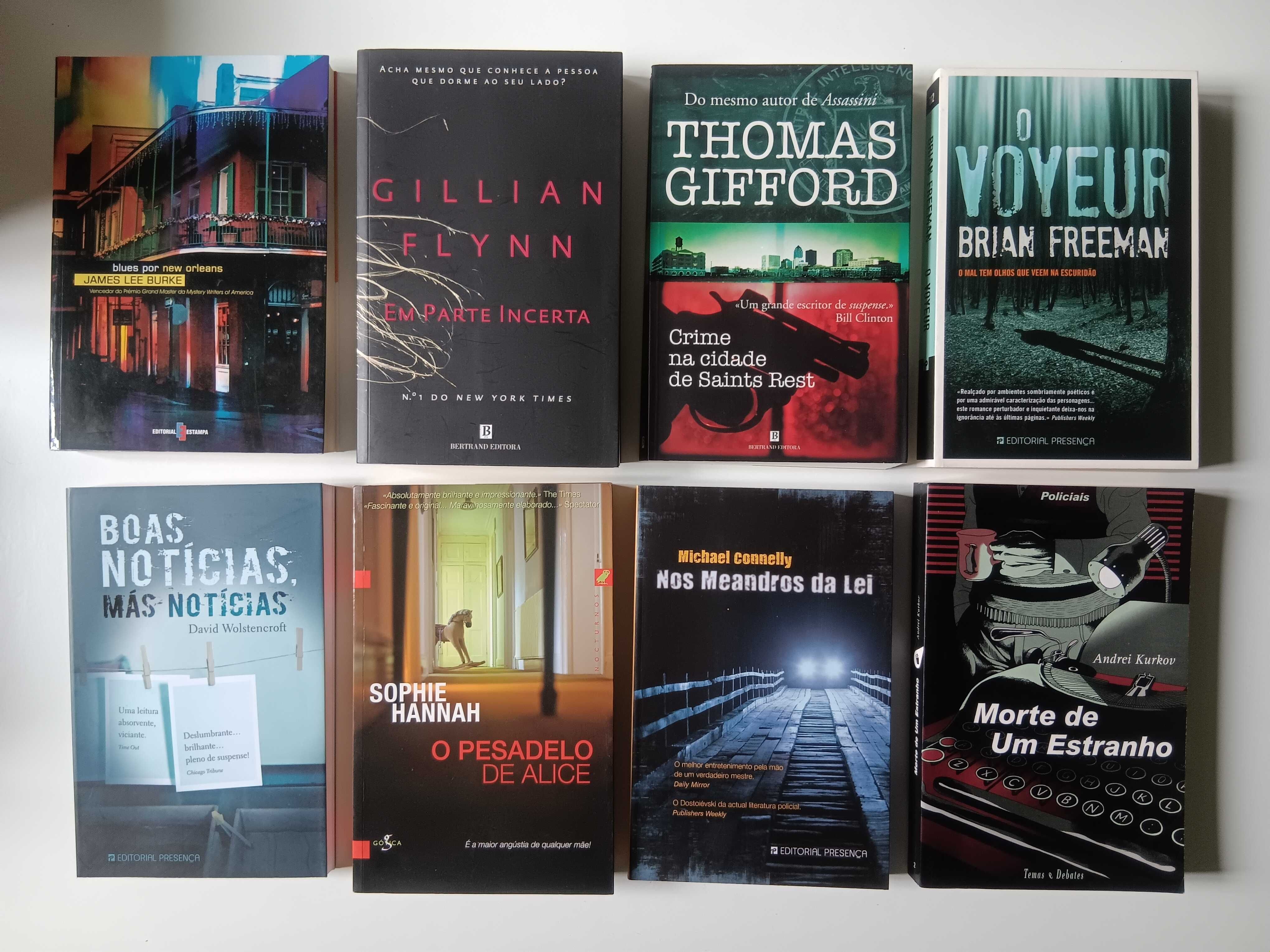 Livros Polícias, Suspense e Thrillers psicológicos