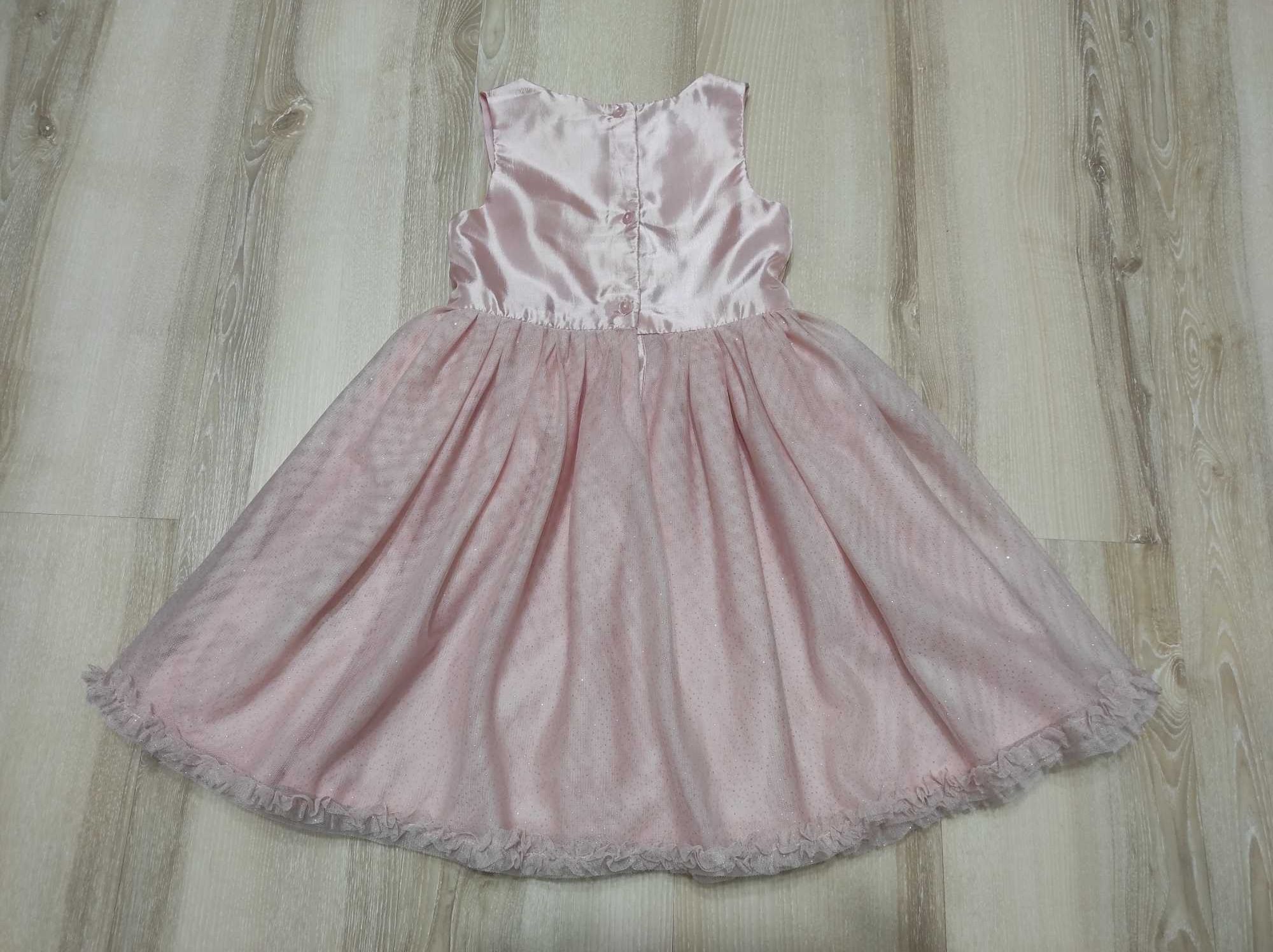 Нарядное праздничное платье H&M, пышное выпускное платье на 6-8 лет