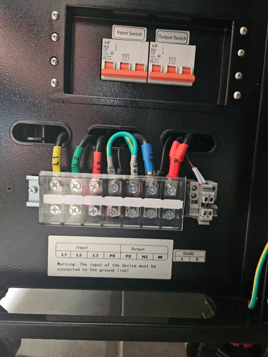 Об'єднувач фаз електромережі (статистичний фазний конвектор VFC-20KVA)