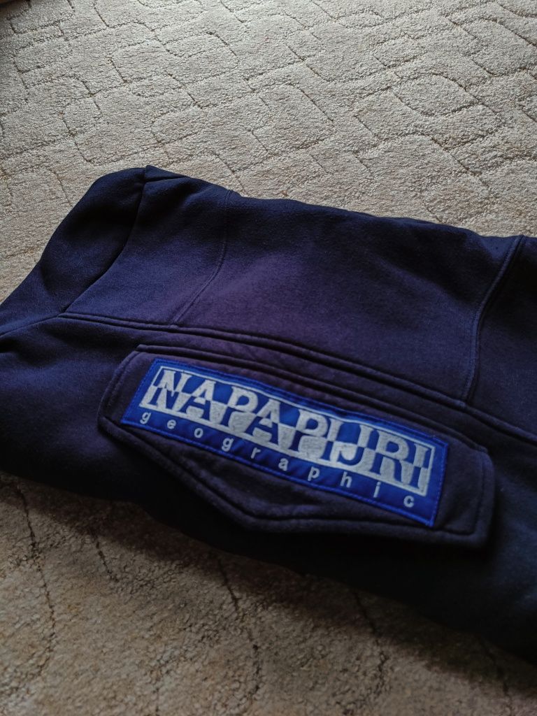 Bluza męska z kapturem Napapijri geographic M damska unisex