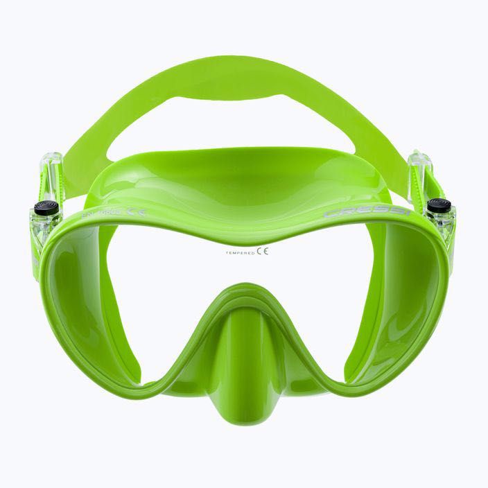 Maska do nurkowania Cressi  Green lime