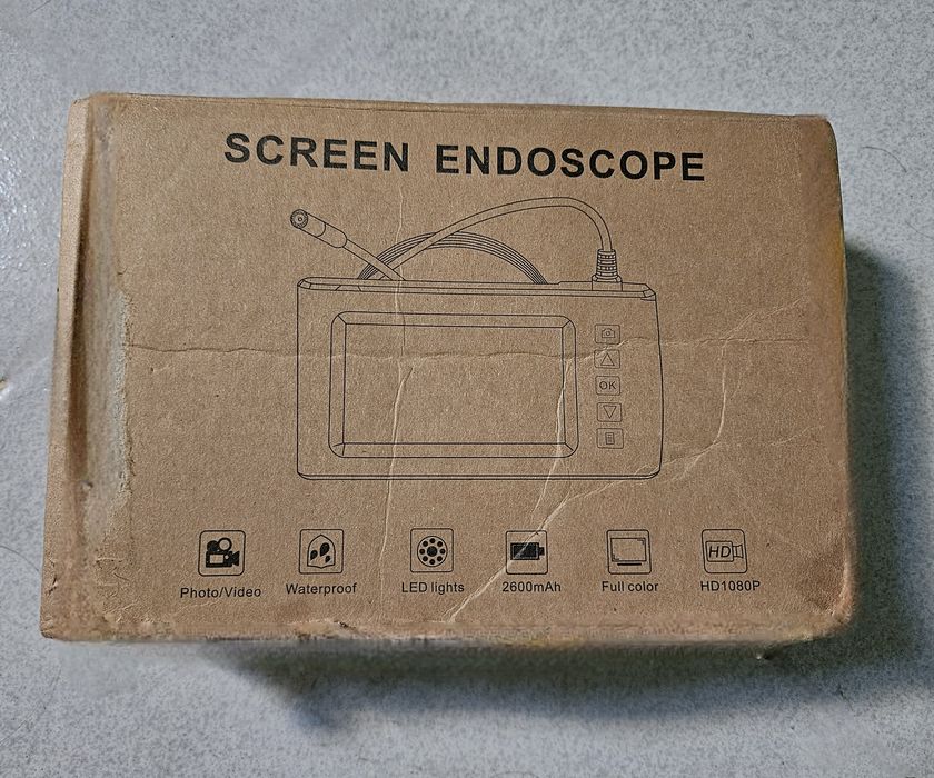 Camera endoscopica ideal para mecanica cabo com 2 metros