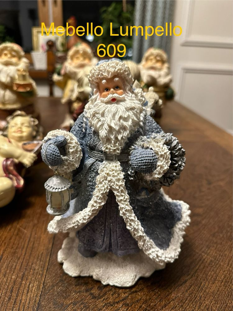 Figurka świąteczna Świętego Mikołaja dekoracja rzeźba na prezent 609