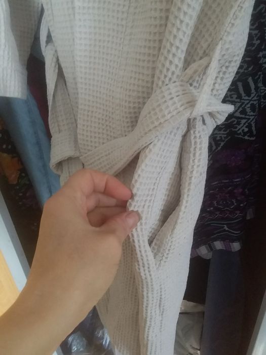 Вафельний халат розмір  ХХЛ.  100% котон