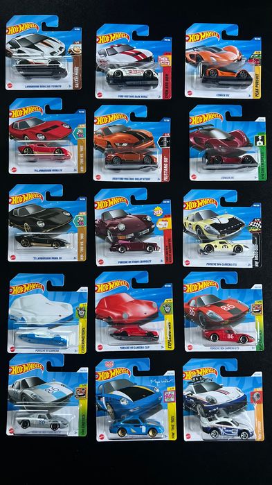 Hot Wheels likwidacja kolekcji, pojedyncze modele