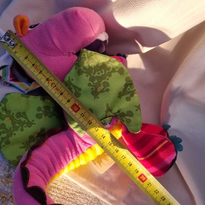 Smok smoczyca Lamaze pluszowa zawieszka maskotka grzechotka Lamaze