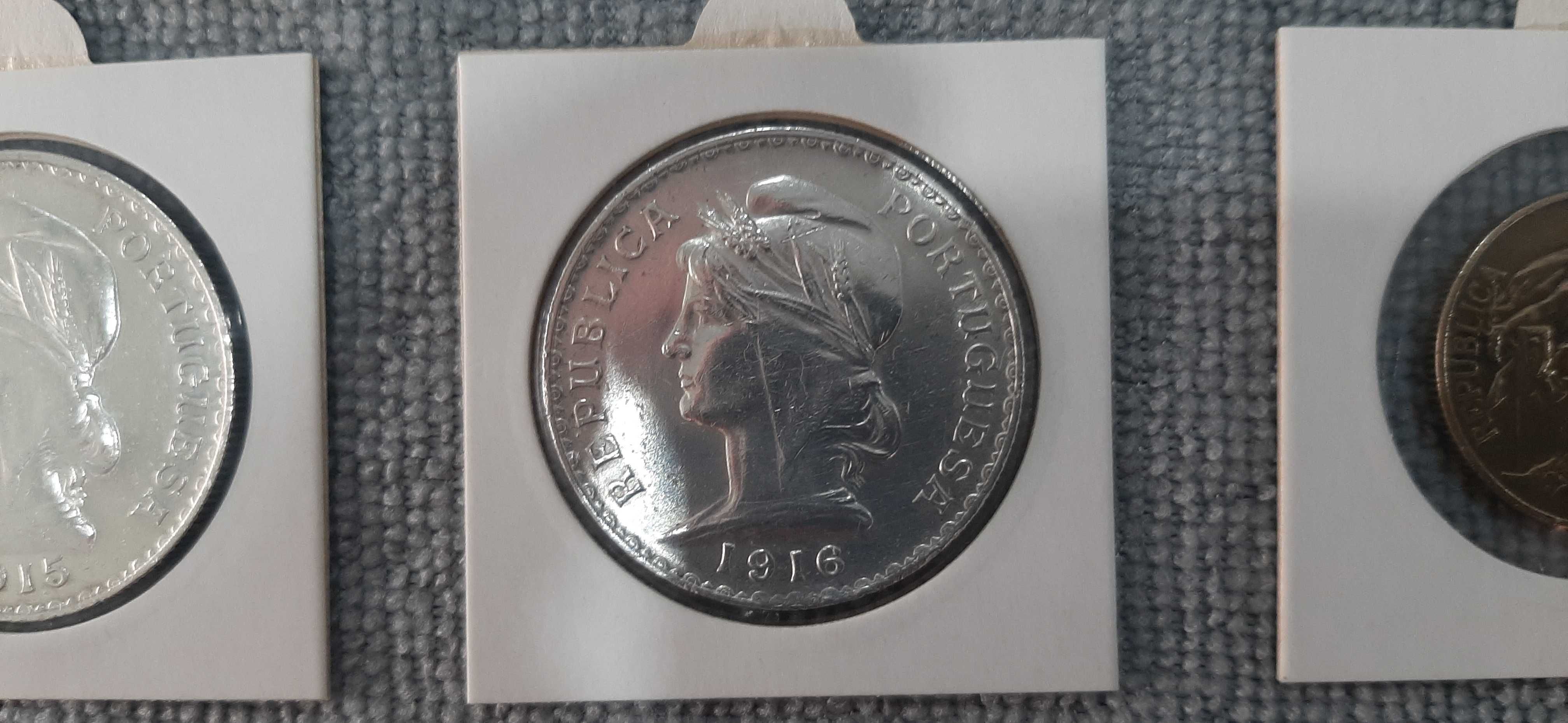 Moedas de 1 escudo 1914 a 1926