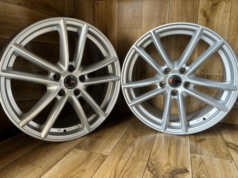 Alufelgi Aluet 18 cali 5x112 et40 8j stan Idelany jak nowe