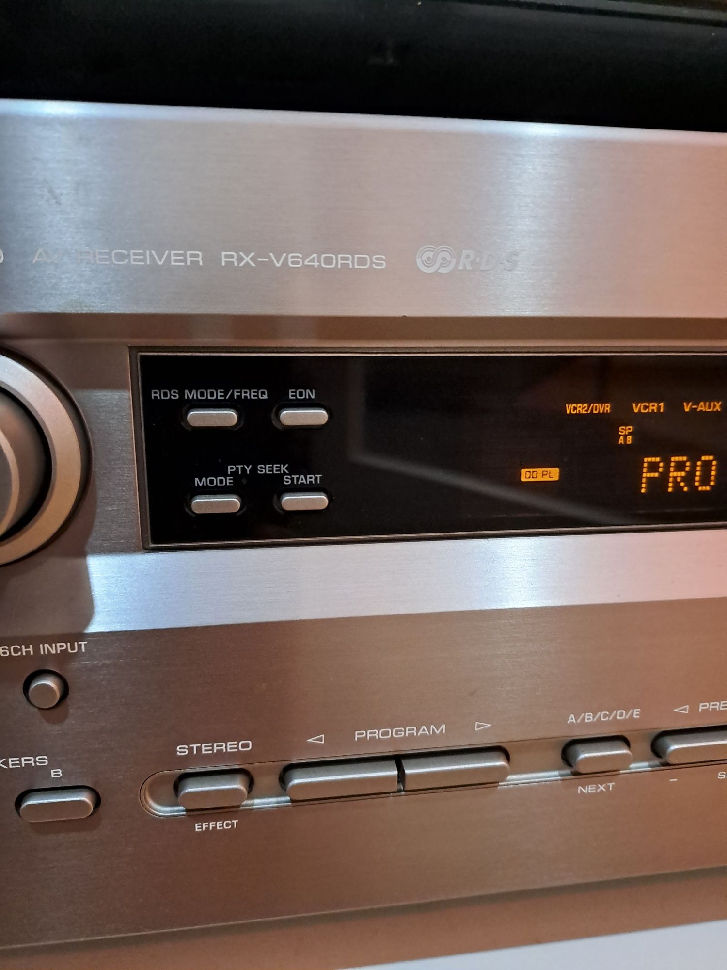 Amplificador Receiver AV RX v640 rds
