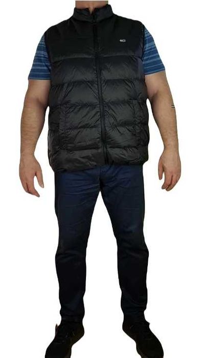 Męska kamizelka Tommy Jeans - kaczy puch czarna roz. XXL oryg. 349 zł.
