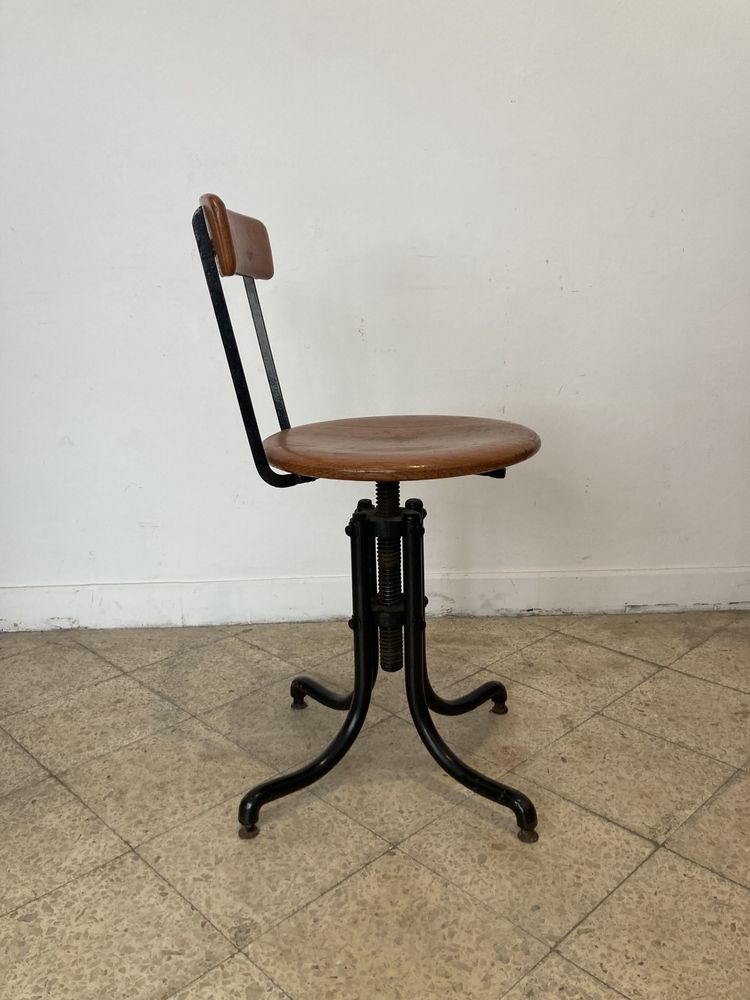 Industrial vintage chair, 1950 Portugal.