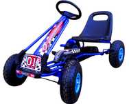 Pojazd GOKART G1 na pedała,pompowane koła,hamulec ręczny, gokarty
