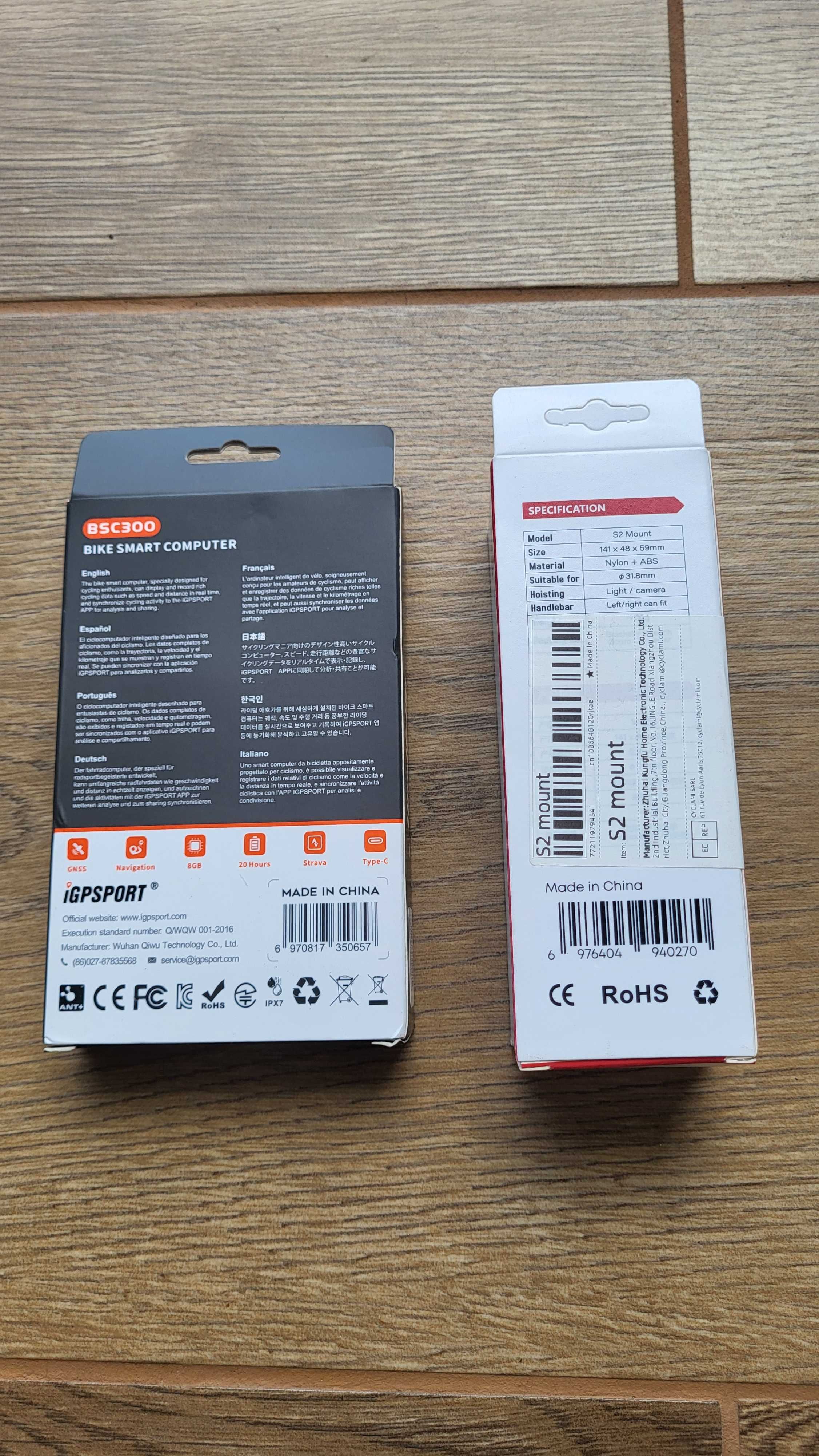NOWY licznik rowerowy nawigacja GPS Igpsport BSC-300 +uchwyt