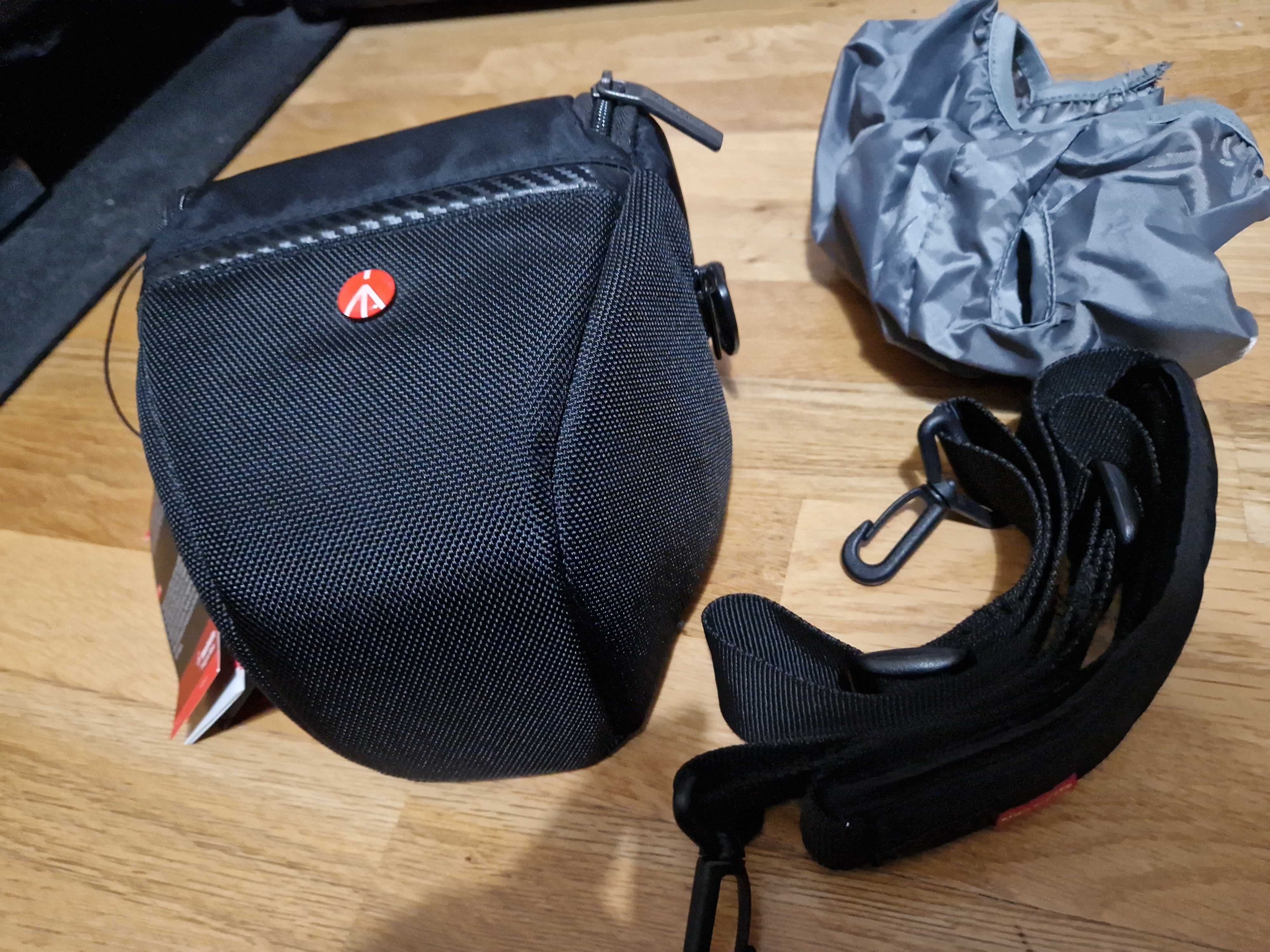 Bolsa máq. fotografica - MANFROTTO nova nova Holster S Preto - NOVO