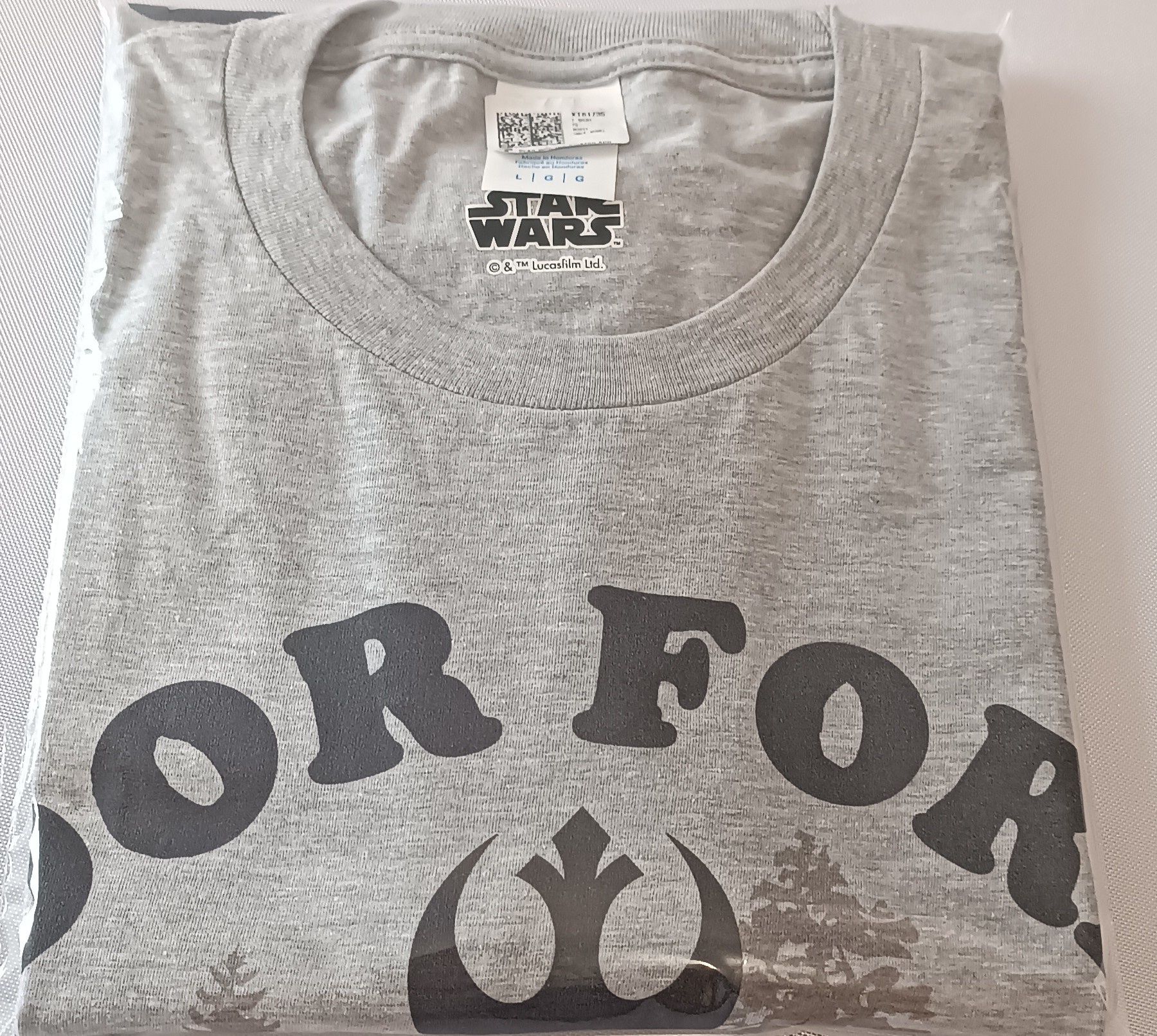 Star Wars Koszulka  Unisex 90% Bawełniana z Nadrukiem r. L/XL Nowa