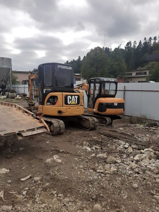 послуги, оренда екскаваторів, екскаватор великий, навантажувач, міні