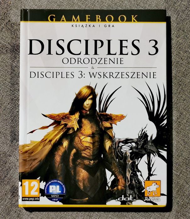 Disciples 3: Odrodzenie + Wskrzeszenie PL gra komputerowa PC Unikat !