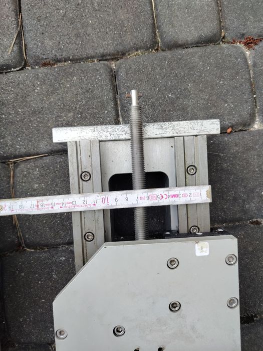 Stół liniowy krzyżowy frezarka tokarka wiertarka CNC imadło posuw oś Z