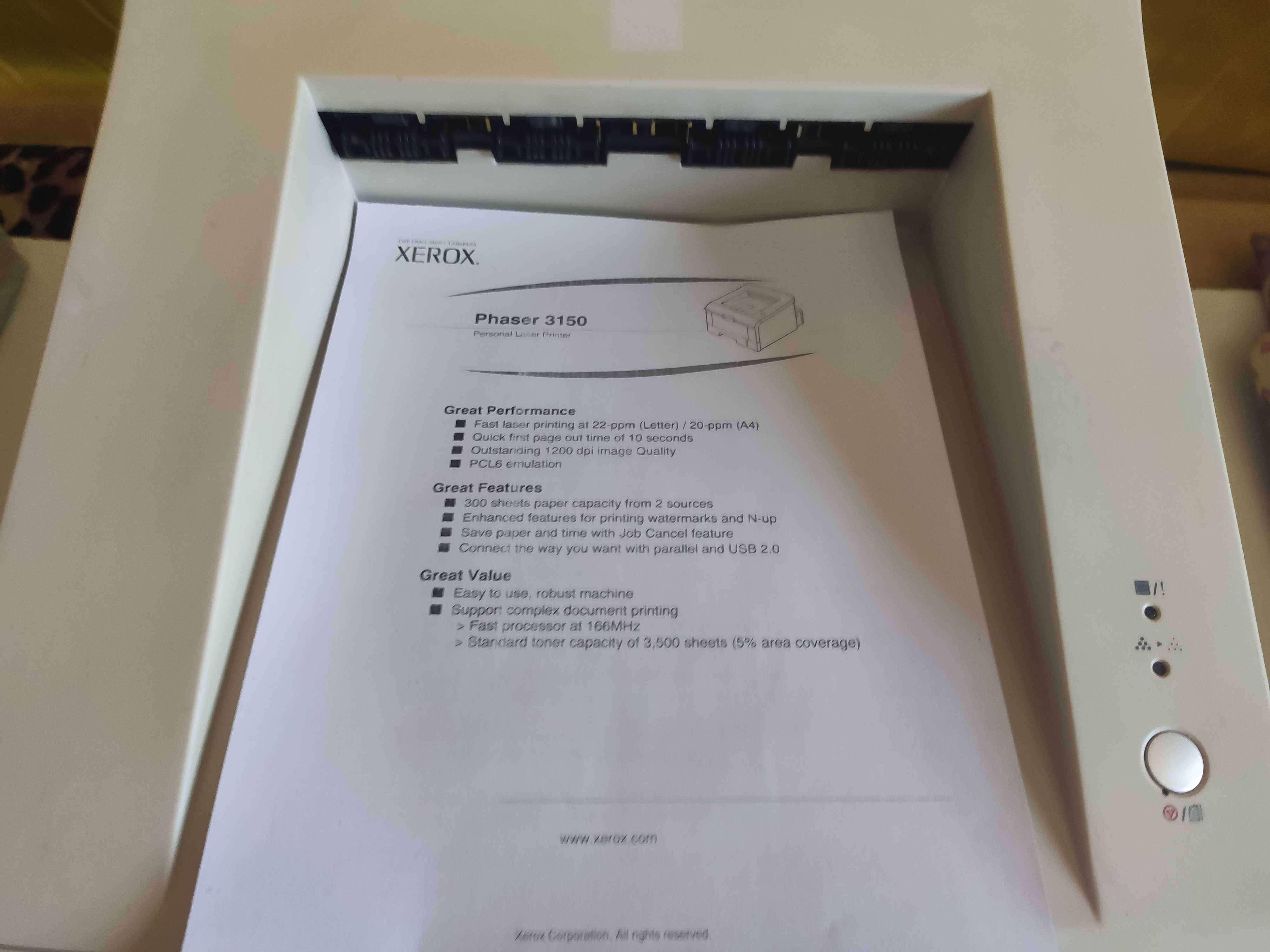 Принтер XEROX 3150