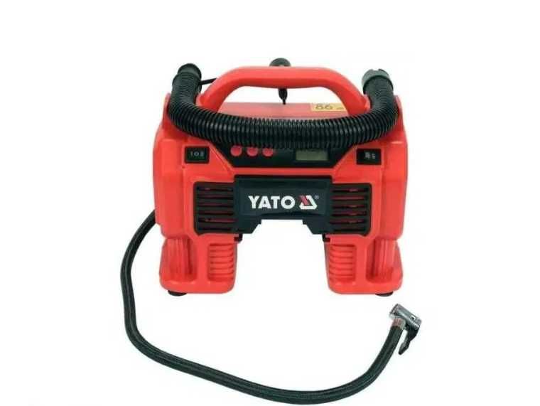 Компрессор акумуляторный YATO YT-23248 + зарядное + аккумулятор 2.2А