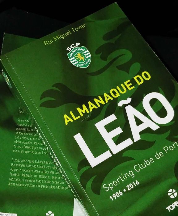 Sporting - Almanaque do Leão (lote de 2 livros novos!)