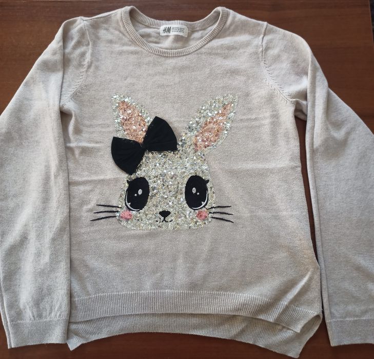 Zestaw ubrań dla dziewczynki rozmiar 128-134