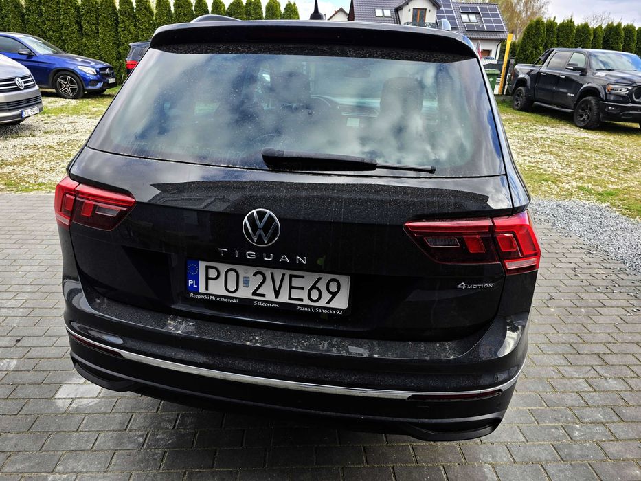 vw tiguan 4x4 salon pl bezwypadkowy vat 23