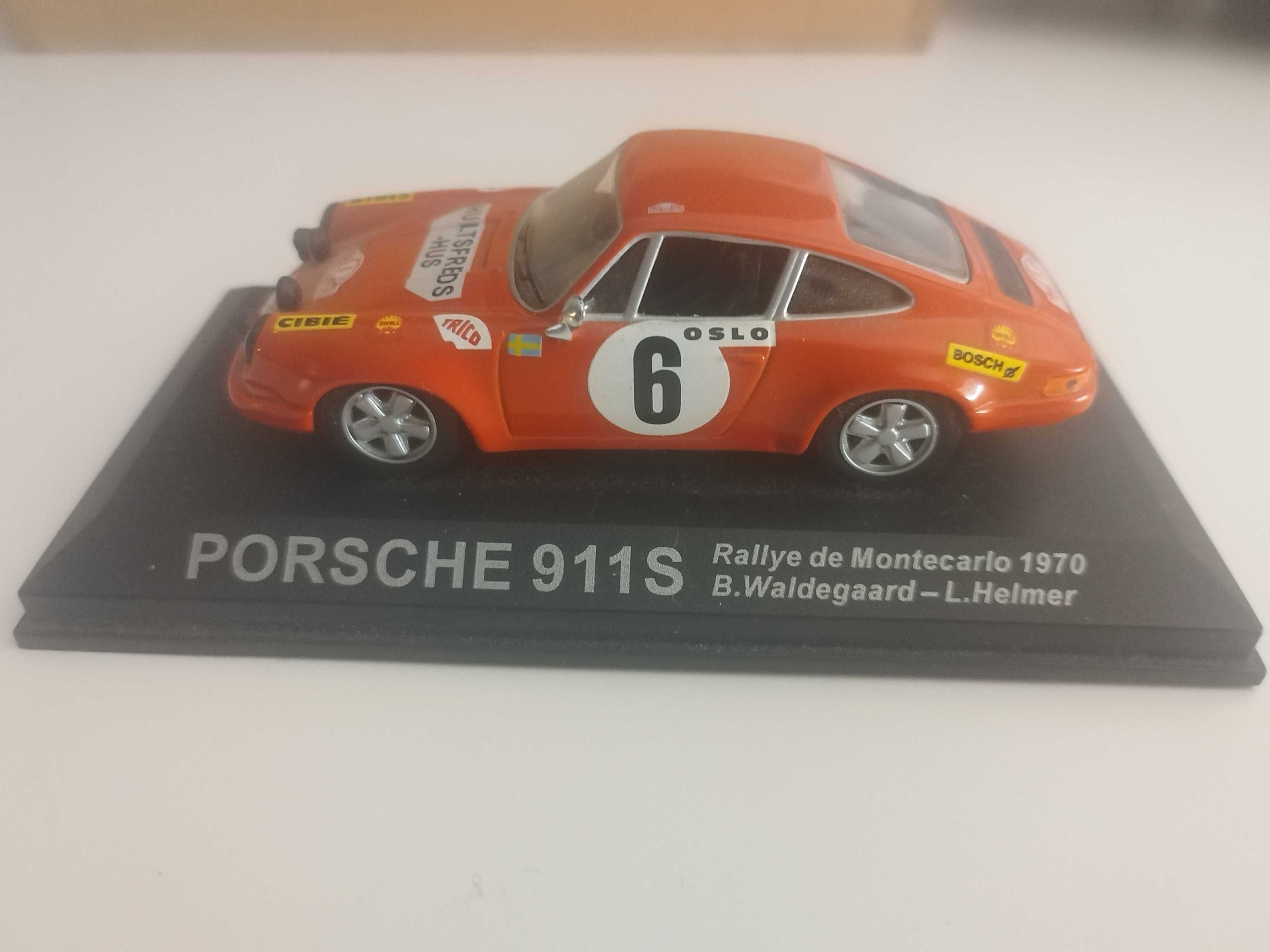 carrinho porsche 911 S rallye montecarlo 1970