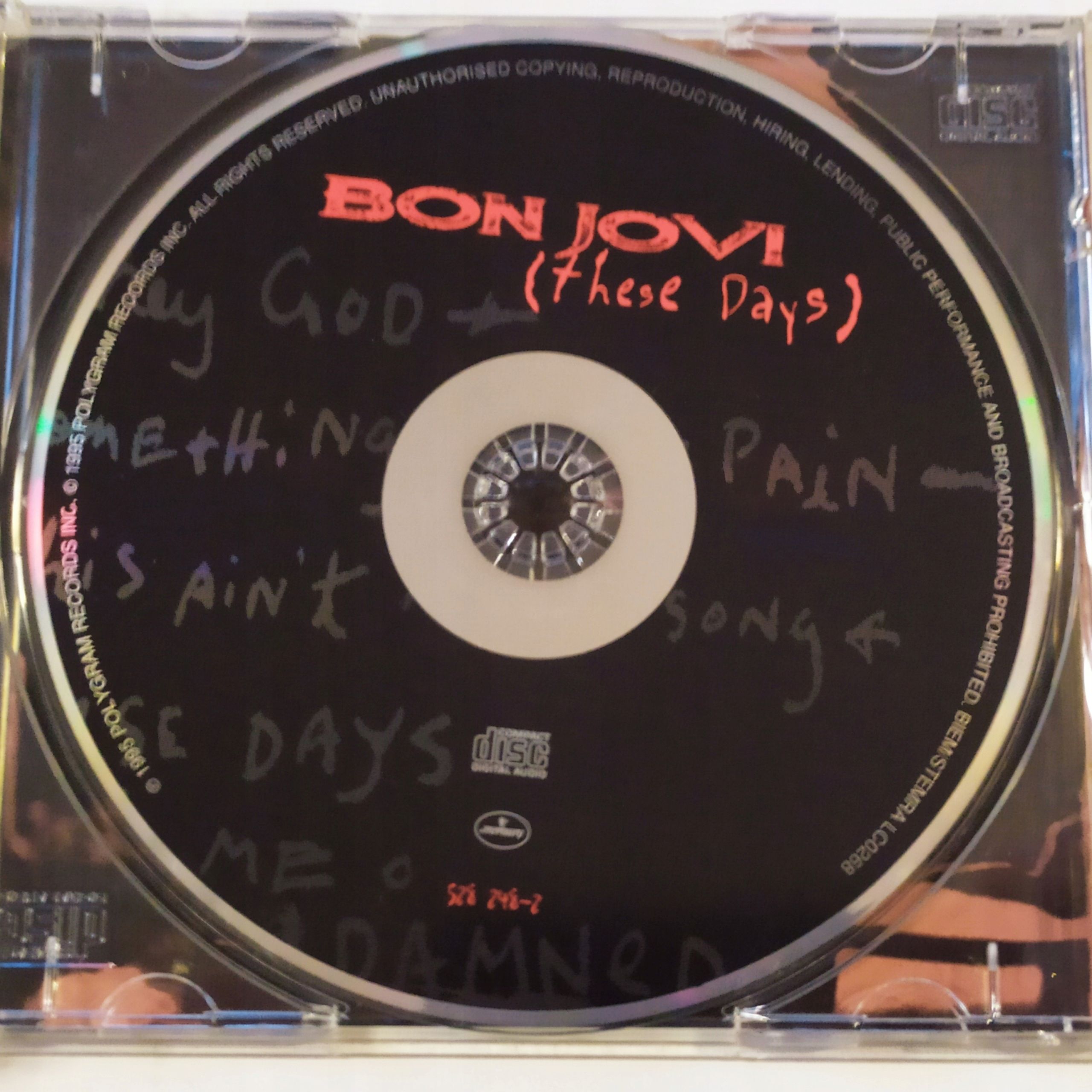 Bon Jovi- These Days - CD -- 2689
