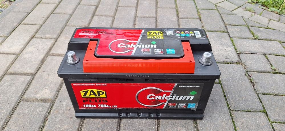 Akumulator Zap Plus 100ah 760A