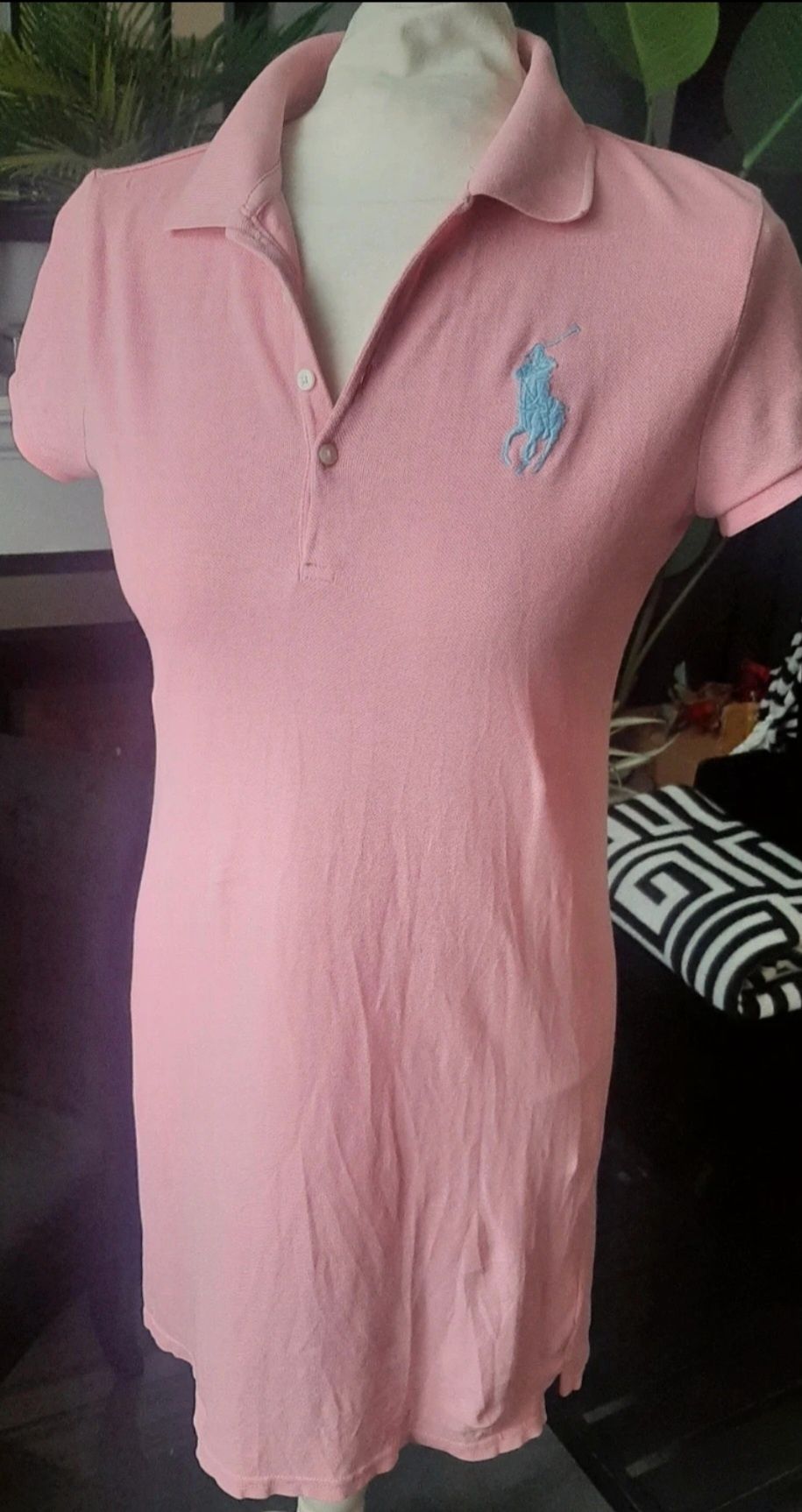 Sukienka Polo Ralph Lauren roz XL