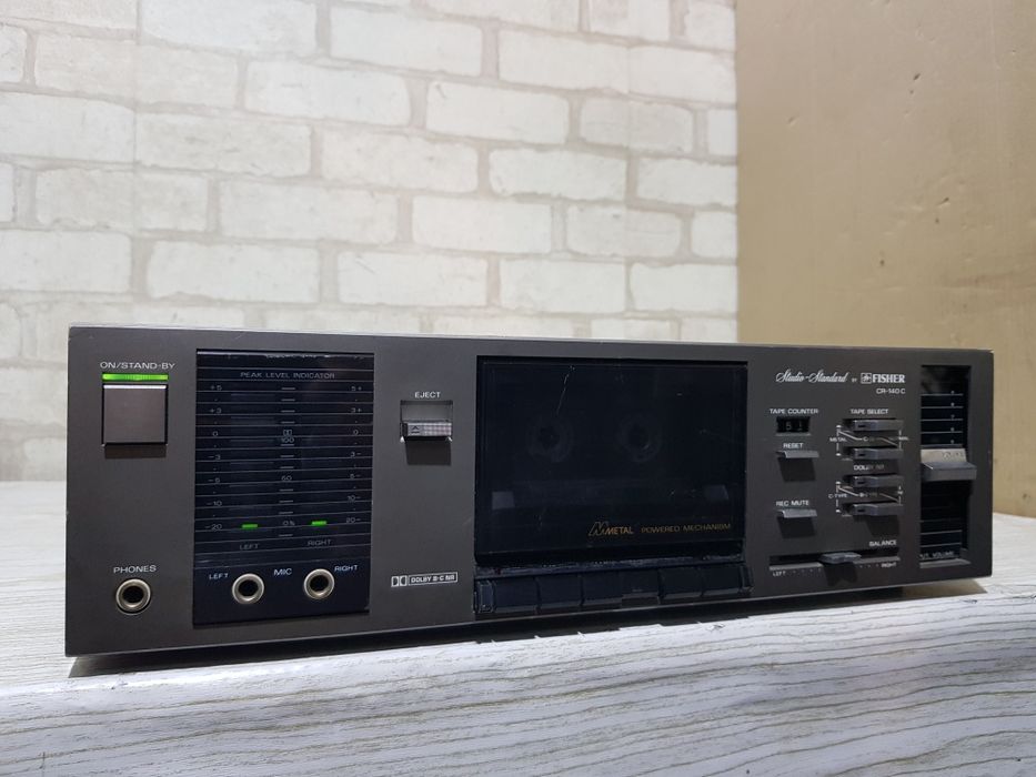 Стерео касетна дека Fisher б/у з Німеччини