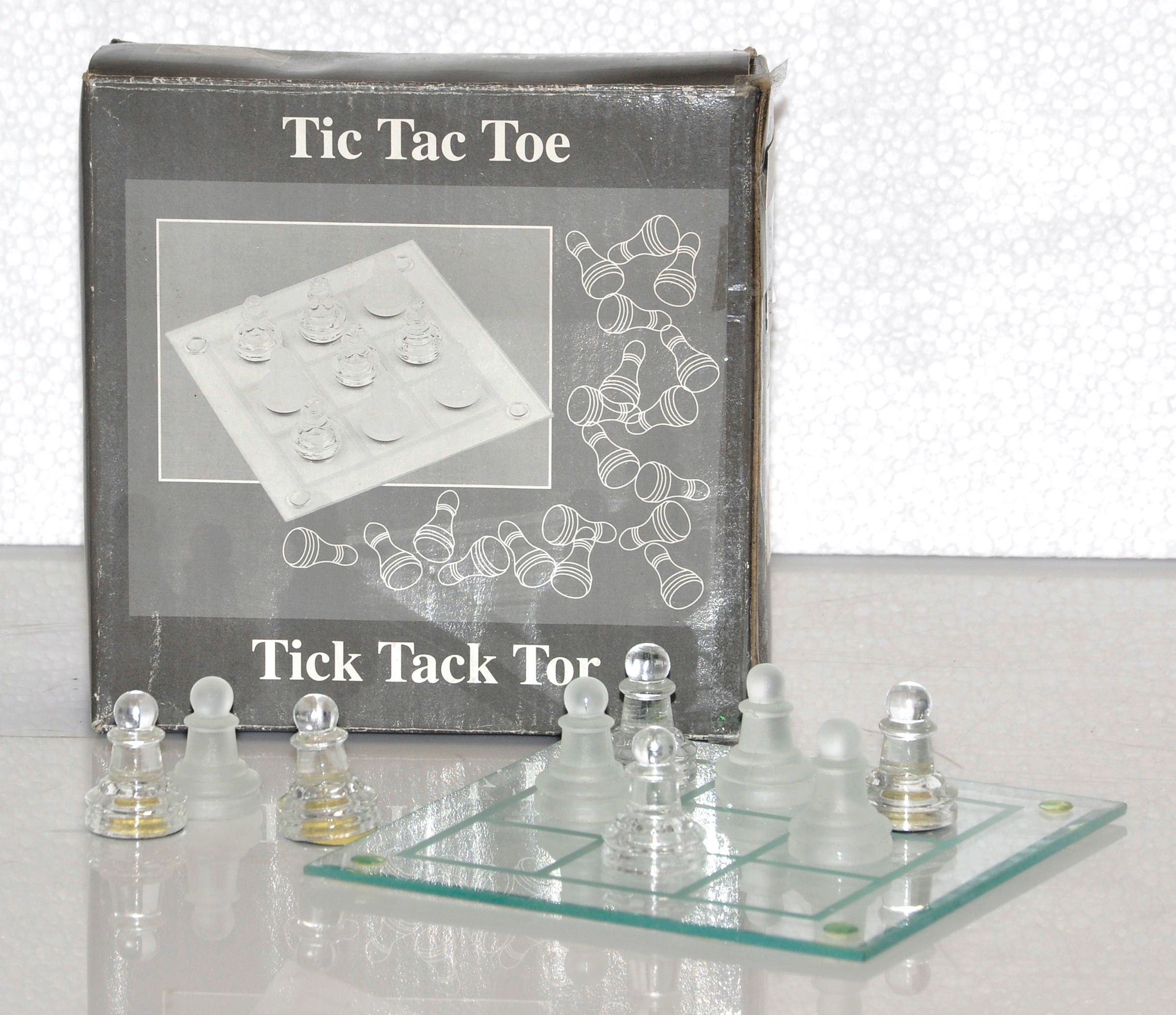 TIC TAC TOE GRY towarzyskie GRA planszowa