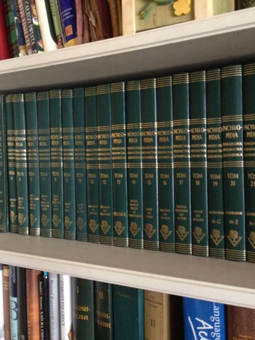 37 tomowy reprint Encyklopedii Powszechnej Guteneberga