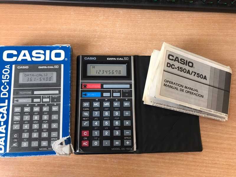 Kalkulator Casio DC-150A Made in Japan Vintage 1990