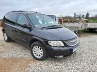 Chrysler voyager 7 osobowy 2.5d  zwykły diesel  spalanie 7-8 l na 100