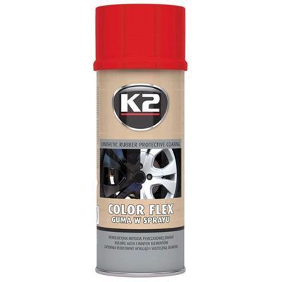 Guma W Sprayu Color Flex Czerwony 400Ml K2