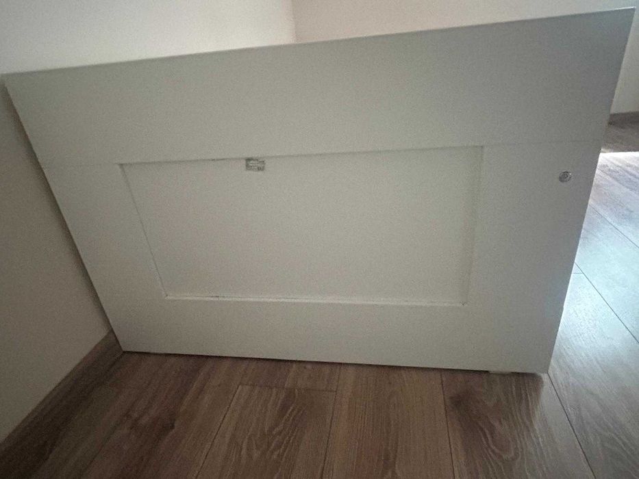 Ikea Brimnes łóżko z materacem i szufladami